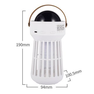 2 In 1 Electric Mosquito Killer Lamp Star Ceiling Projection Kill Mosquitoes For Outdoor And Indoor - Zambeel
