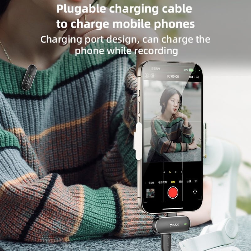 2 in 1 Lavalier Microphone Β©