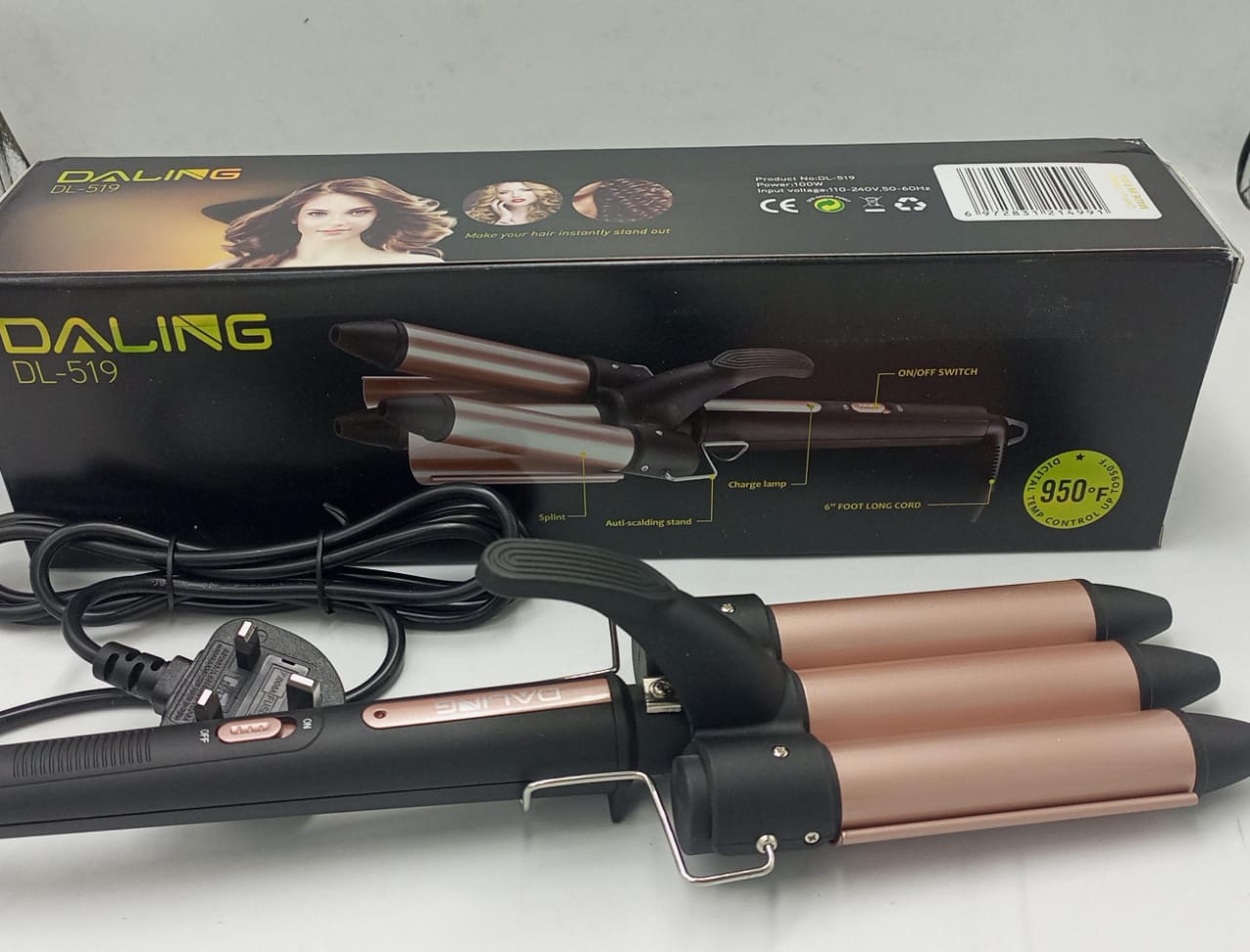 3-in-1 Electric Heating Curler