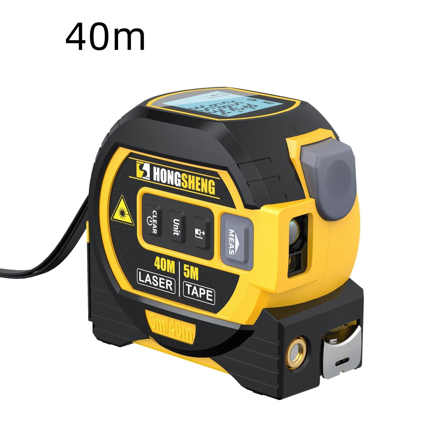 3 In 1 Laser Tape Measure Rangefinder 5m Tape Ruler Infrared High - precision Intelligent Electronic Ruler Building Distance Meter - Zambeel