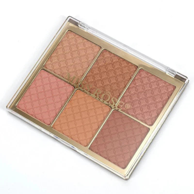 6 Color Square Face Palette