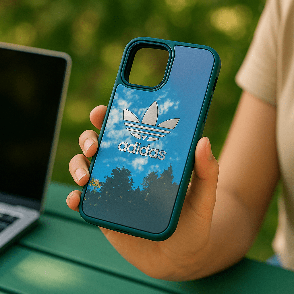 Adidas Trefoil Sky‑Vista Protective iPhone Case