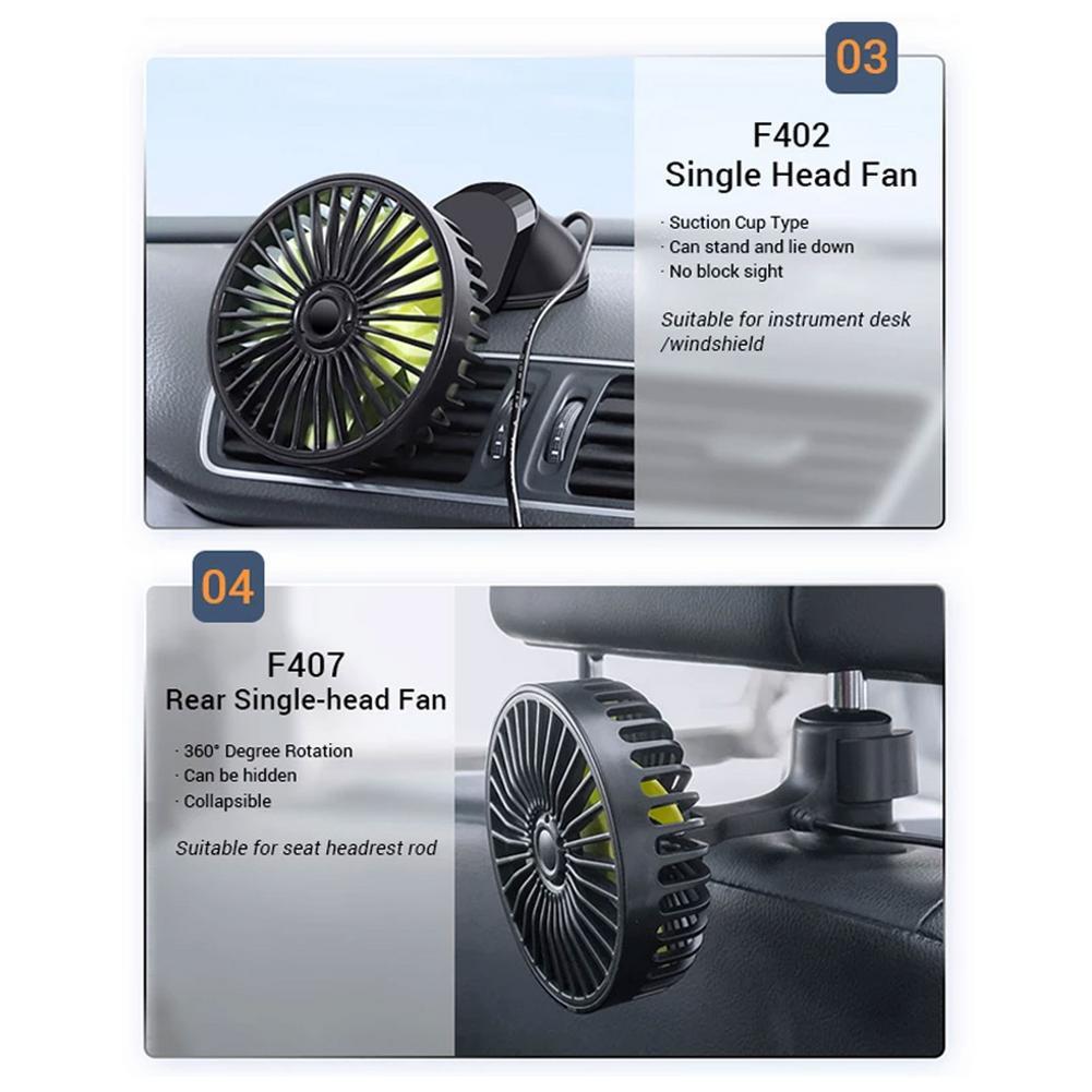 Car Mini Electric Fan Air Conditioner Cooling And Cooling