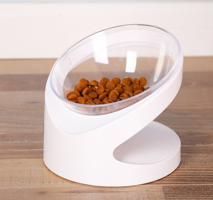 Cat Bowl Pet Diagonal Mouth To Protect Cervical Vertebra Pet Food Basin