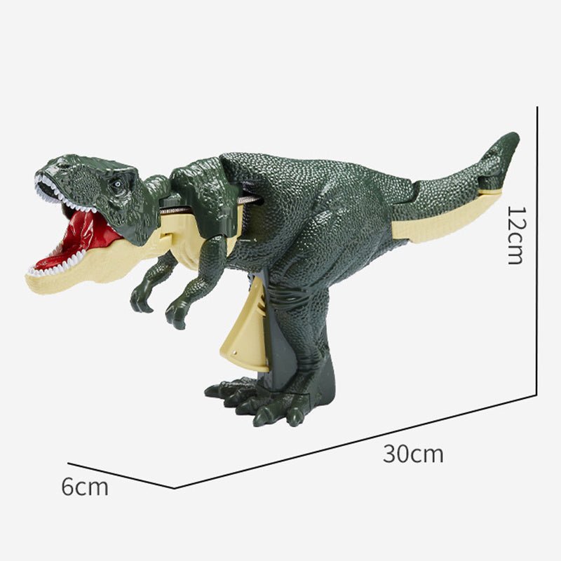 Children Decompression Dinosaur Toy Creative Battery-free Telescopic Spring Swing Dinosaur Fidget Toys Christmas Gifts For Kids
