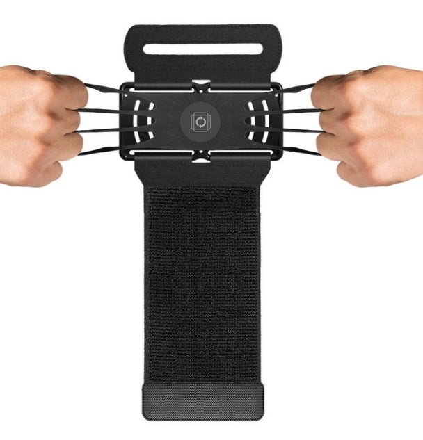 Detachable Mobile Phone Holder 360 - degree Rotating Movement Arm Strap - Zambeel
