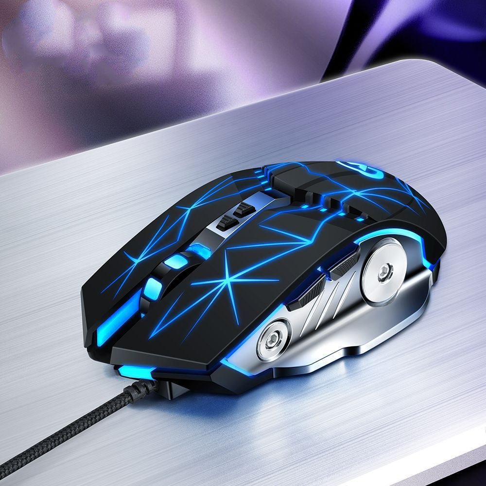 Game Optical Mouse USB Silent Light - Zambeel