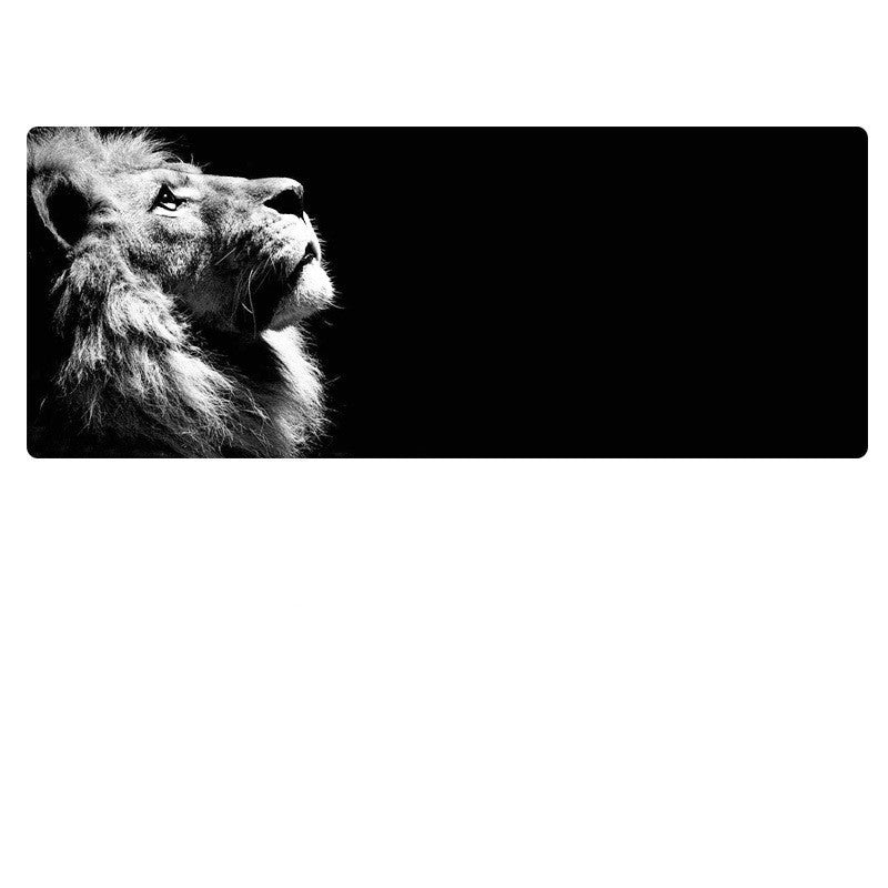 Gaming Keyboard Pad Pure Black Table Mat