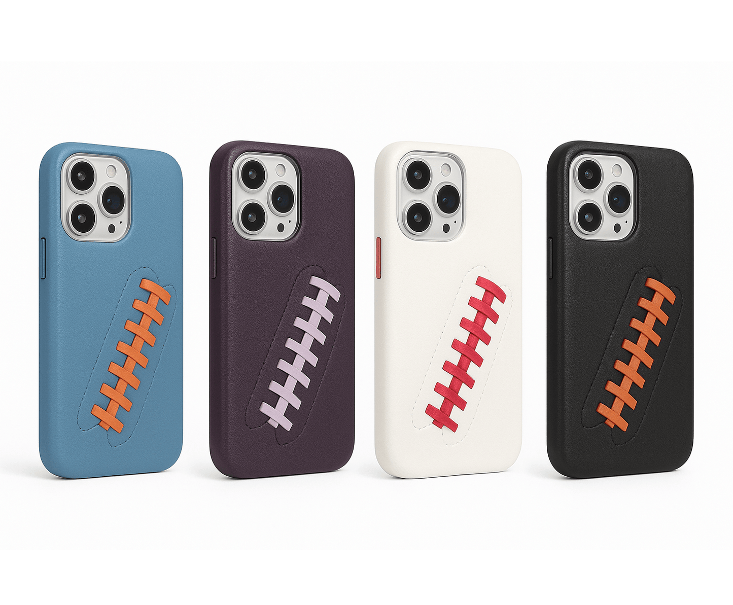 Gridiron Lace Accent Protective Phone Case