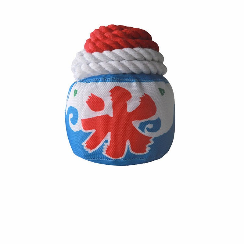 Grinding Teeth Resistant To Bite Knot Pets To Relieve Boredom And Tease Cats Toy Small Large Dogs - Zambeel