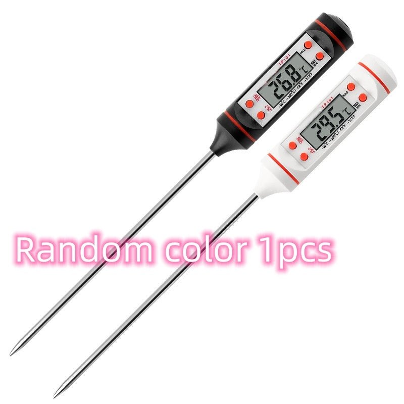 Kitchen Oil Thermometer Kitchen Barbecue Baking Temperature Measurement Electronic Food Thermometer - Zambeel