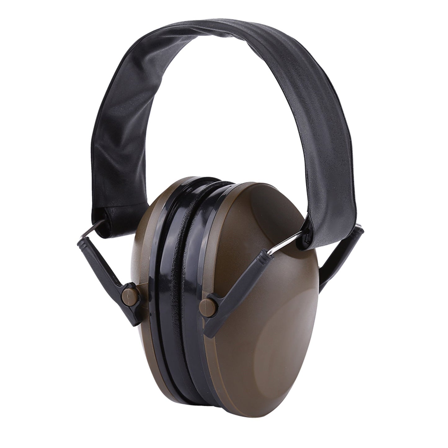 Protection Noise Reduction Earmuff Ear Muff for Industrial Noise Reduction (Brownish Green)