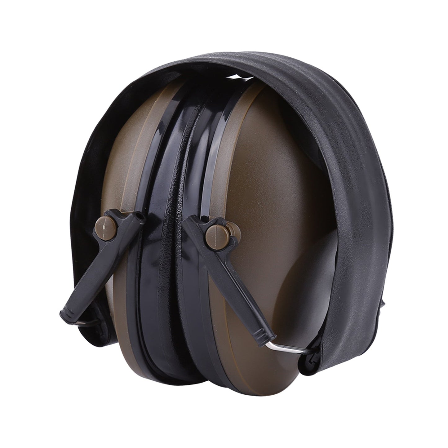Protection Noise Reduction Earmuff Ear Muff for Industrial Noise Reduction (Brownish Green)