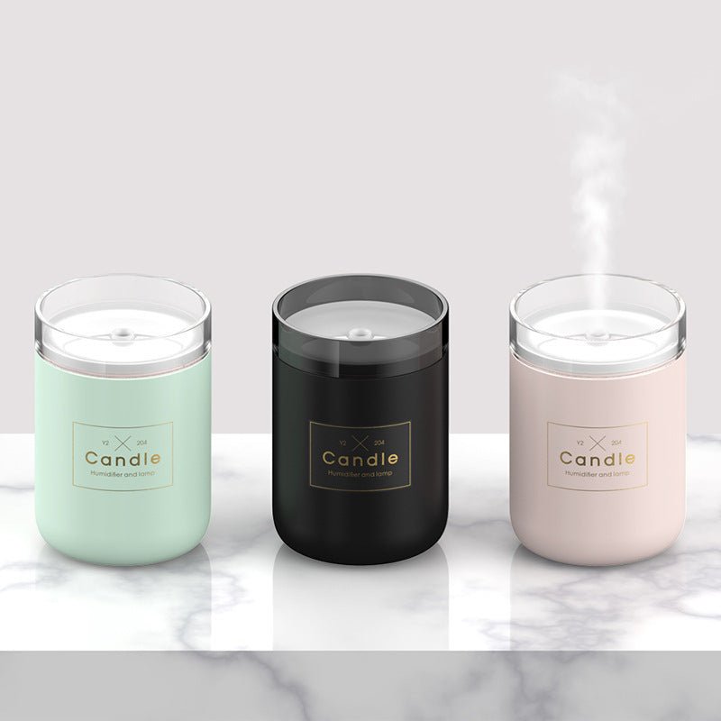 Retro Classic Creative Excellent Desktop Candle Holder Luminous Humidifier