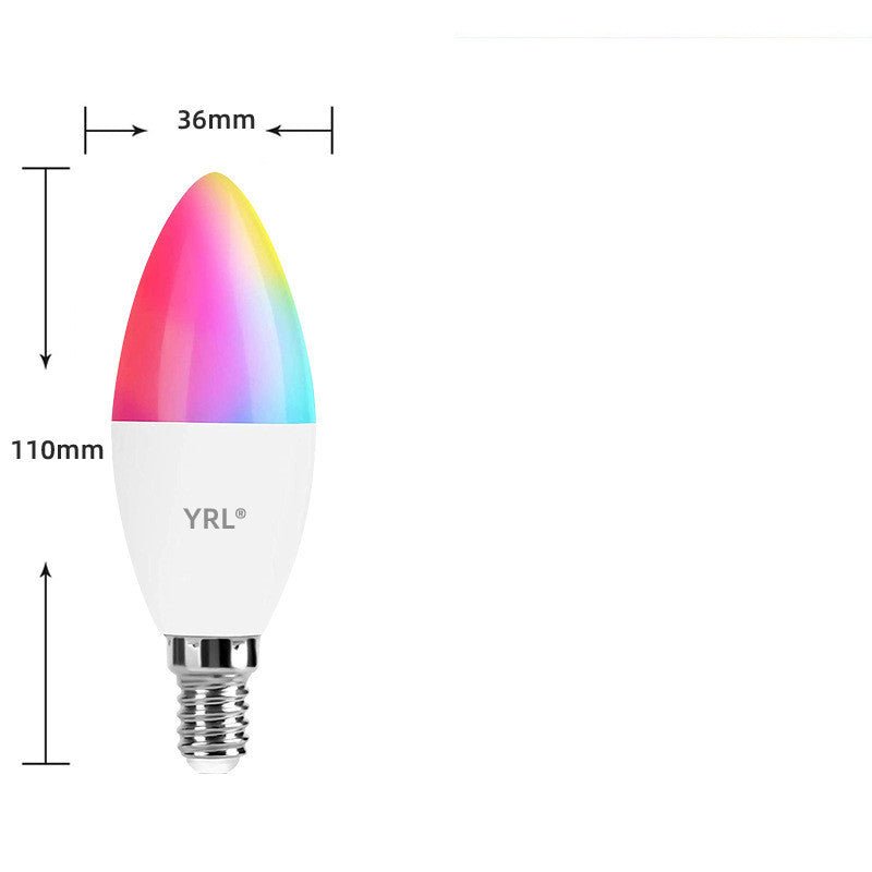 Smart WifI Led Lamp E14 RGB CW WW Led Bulb Dimmable 85 - 265V Voice Control Light Bulbs Alexa Google Home For Home Decorative - Zambeel