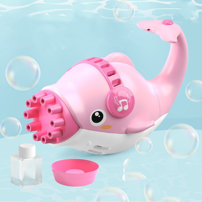 Ten - hole Dolphin Bubble Machine - Zambeel