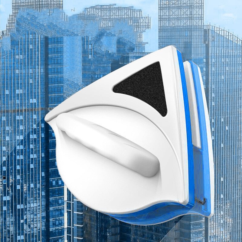 Wipe Glass Artifact Double - layer Strong Magnetic Glass Wiper Cleaning Tool - Zambeel