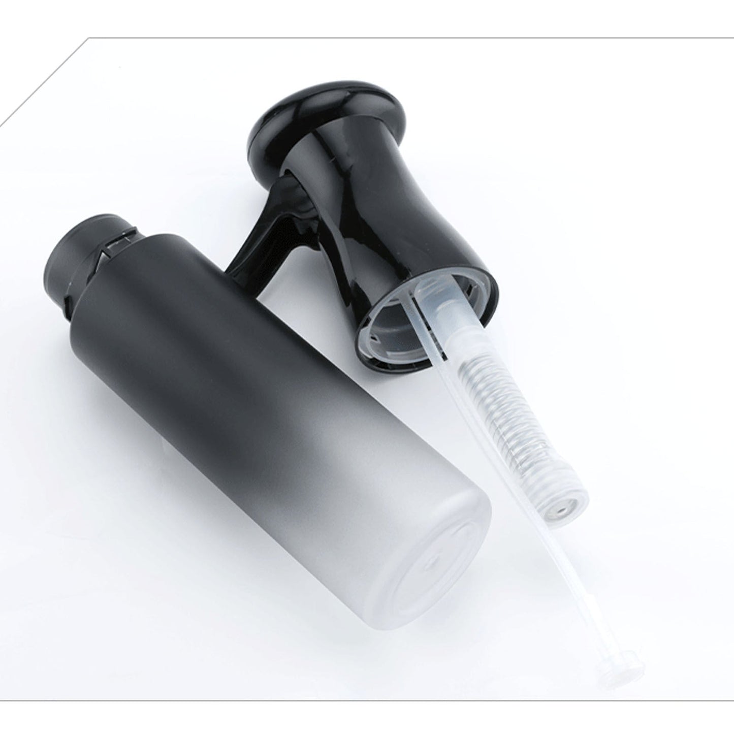 300ml Empty Spray Bottle Mist Continuous Spray Water Bottle for Hair Styling Plants Cleaning