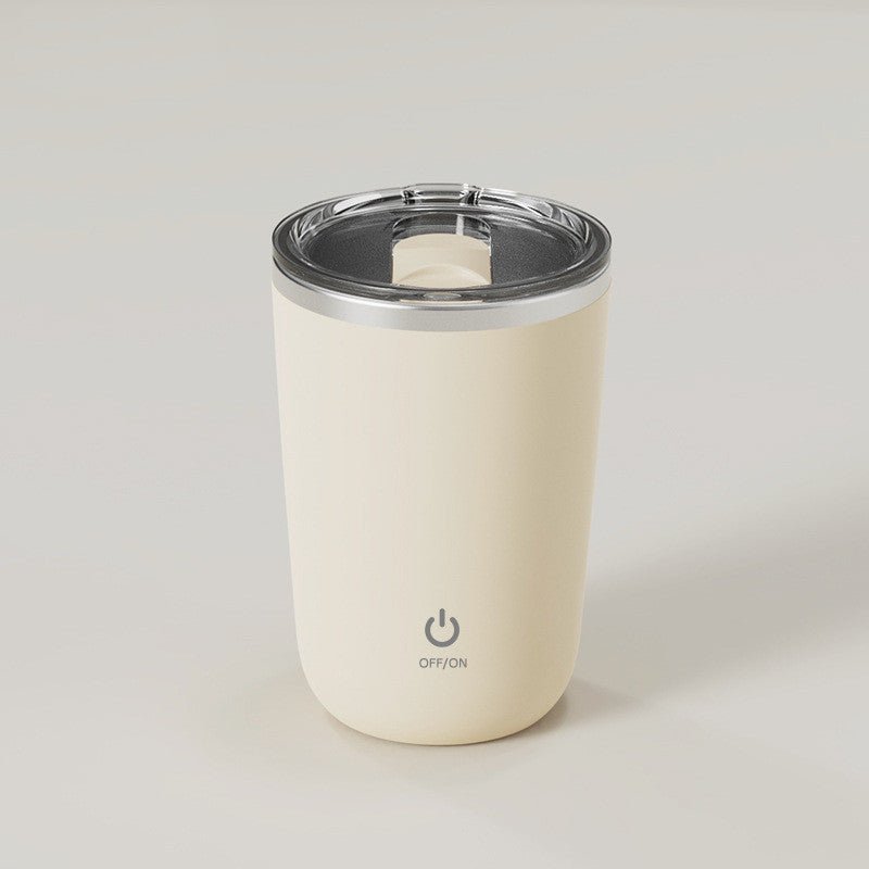 350ml Automatic Self Stirring Mug Coffee Milk Juice Mixing Cup Electric Stainless Steel Lazy Rotating Mug Magnetic Stirring Cup Kitchen Gadgets - Zambeel