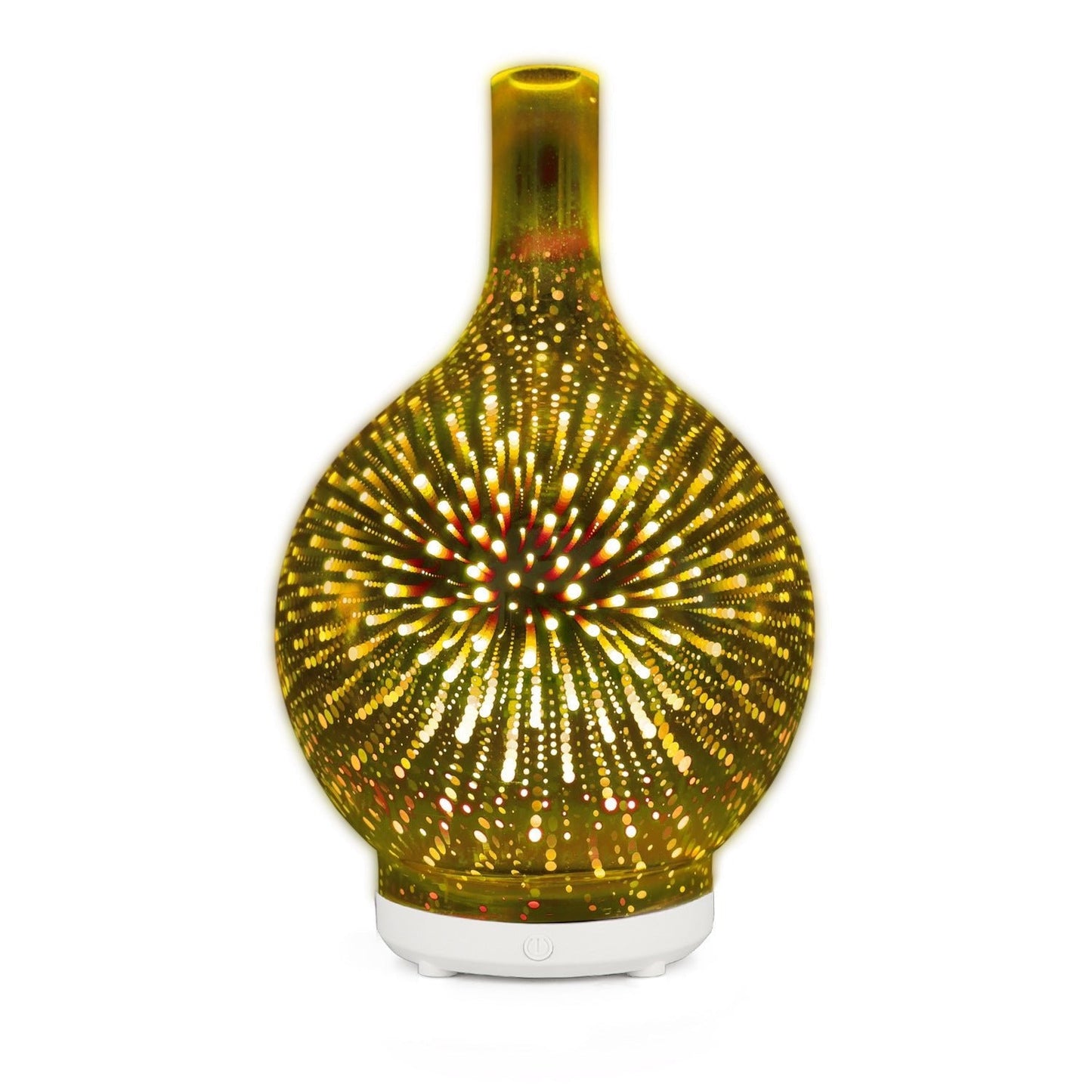 5V Glass Colorful Vase Humidifier