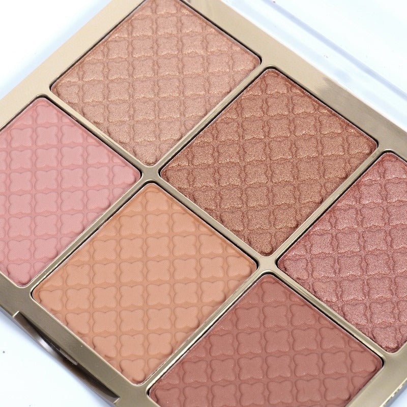 6 Color Square Face Palette