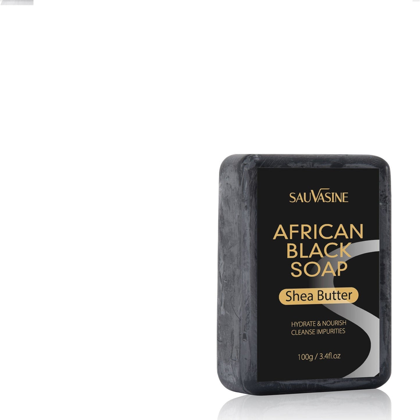 African Black Soap Deep Cleansing Body Anti - Mite Moisturizing - Zambeel
