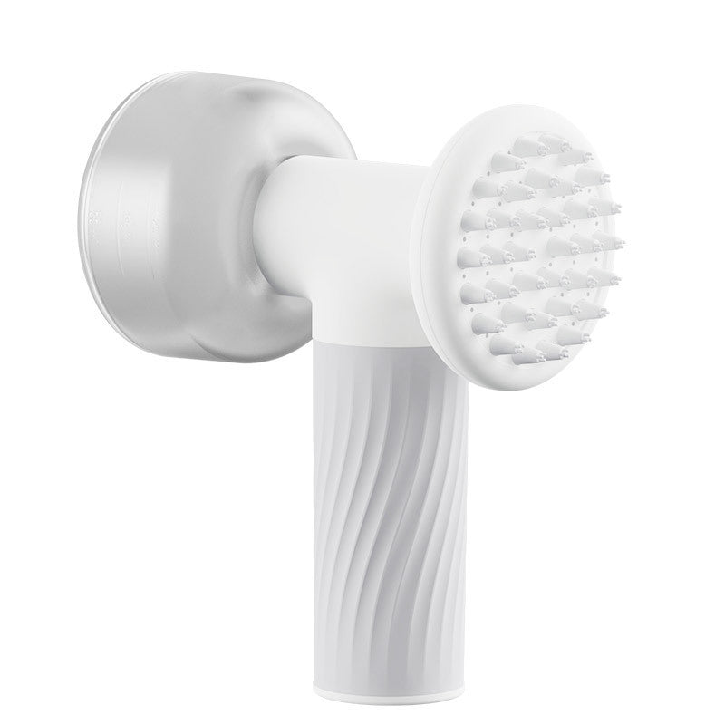 Automatic Foaming Dog Cat Bath Brush Dog Shampoo Brush With Soap Dispenser Electric Pet Grooming Massage Brush Pet Bath Brush Scrubber Comb For Dog Cat Pet Products - Zambeel