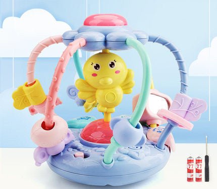 Baby Rattle Toy Teether Baby Grip Training Glowing Toy - Zambeel
