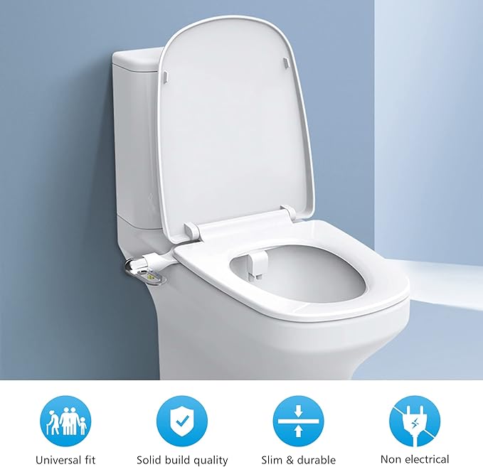 Bidet Attachment for Toilet Seat ©