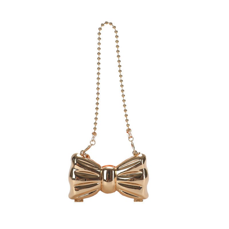 Butterfly Metal Lipstick Pack Women's Fashion Advanced Mini Chain Crossbody