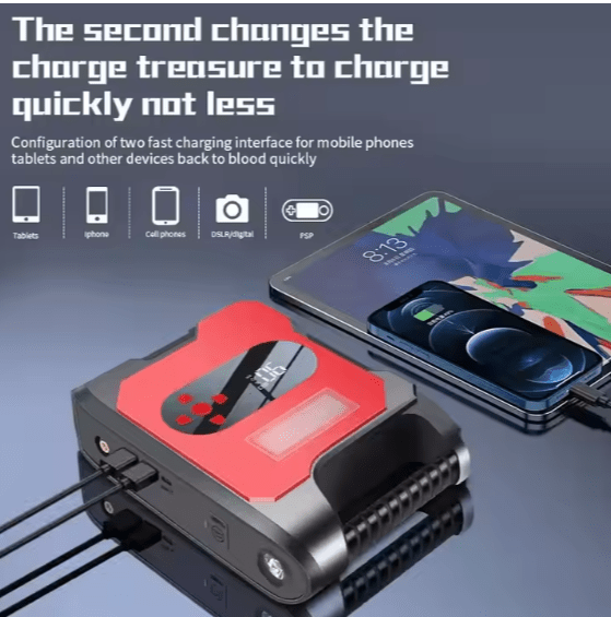 Car Air Pump Power Bank ©