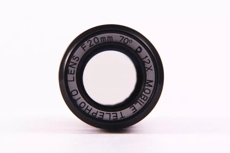 Compatible with Apple , Apple Samsung Mobile Zoom Lens Clip Universal 70 Degree 12 Times Wide Angle High Definition Green Film Optical Glass Lens