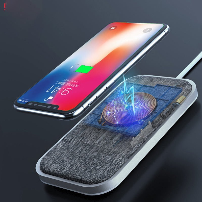 Compatible with Apple, Le Chargeur Sans Fil Convient A La Charge Rapide Automatique Automatique Du Telephone Portable Universel Apple IPhone  Huawei  Xiaomi  Samsung
