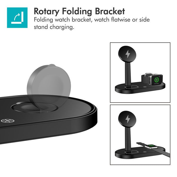 Compatible with Apple, Magsafe Three-in-One Wireless Charger