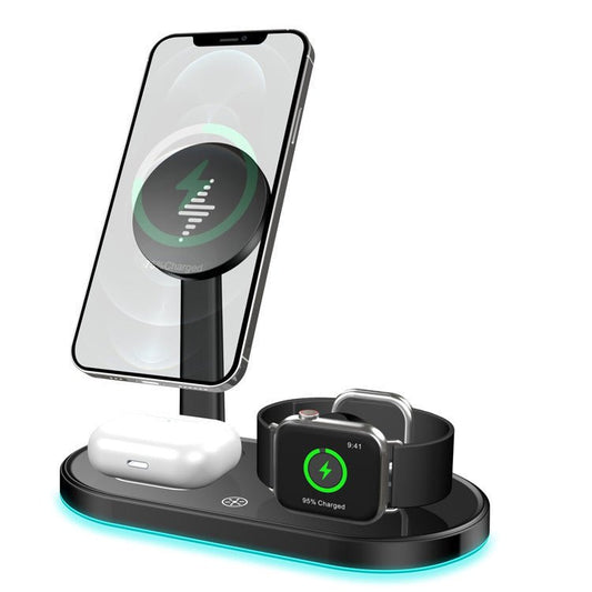 Compatible with Apple, Magsafe Three-in-One Wireless Charger