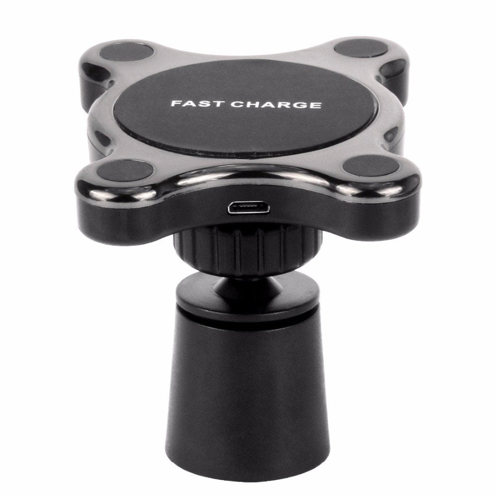 Compatible With Apple, QI Magnetic Car Mount Wireless Charger