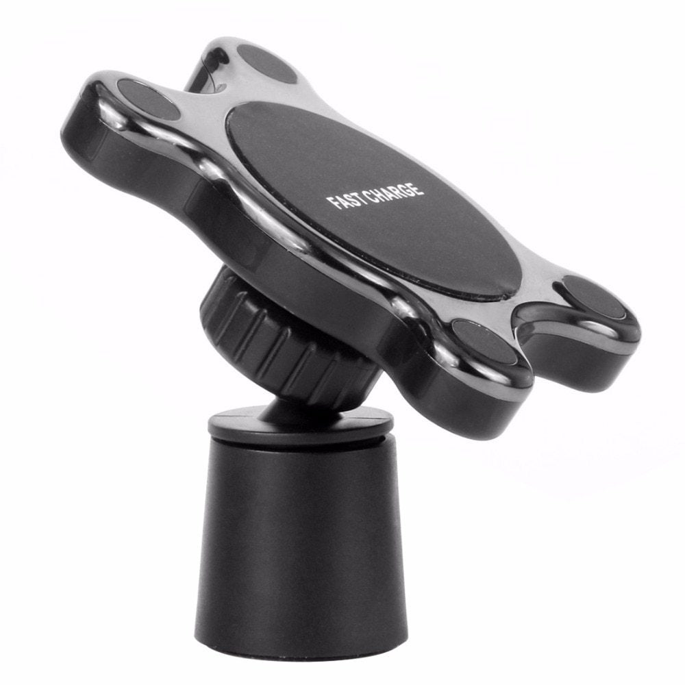 Compatible With Apple, QI Magnetic Car Mount Wireless Charger