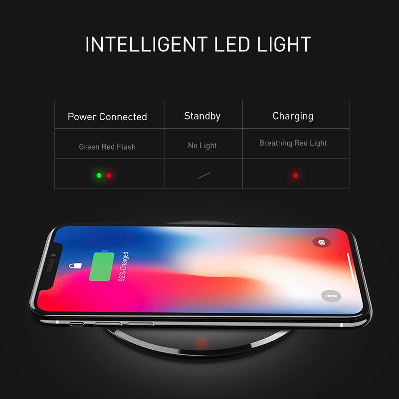 Compatible With  Floveme Wireless Charger 5W For X For  Round 5V1A Charger