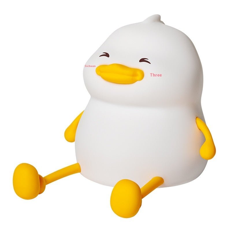 Creative Small Night Lamp Silicone Pat Lamp Desktop Phone Holder Ornaments Home Decor - Zambeel