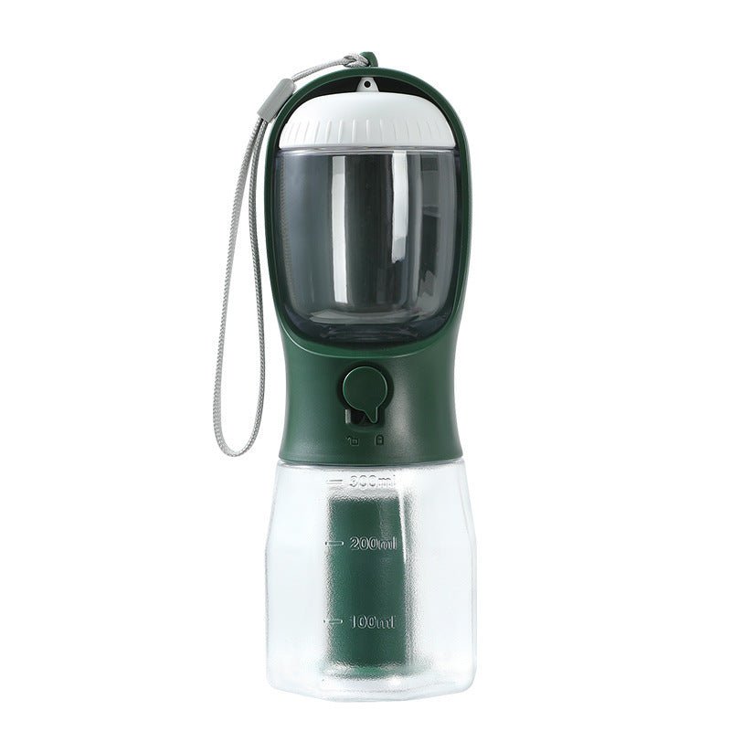 Dog Water Cup Drinking Food Garbage Bag Three - in - one Portable Small Multi - functional Pet Cups Pets Supplies - Zambeel