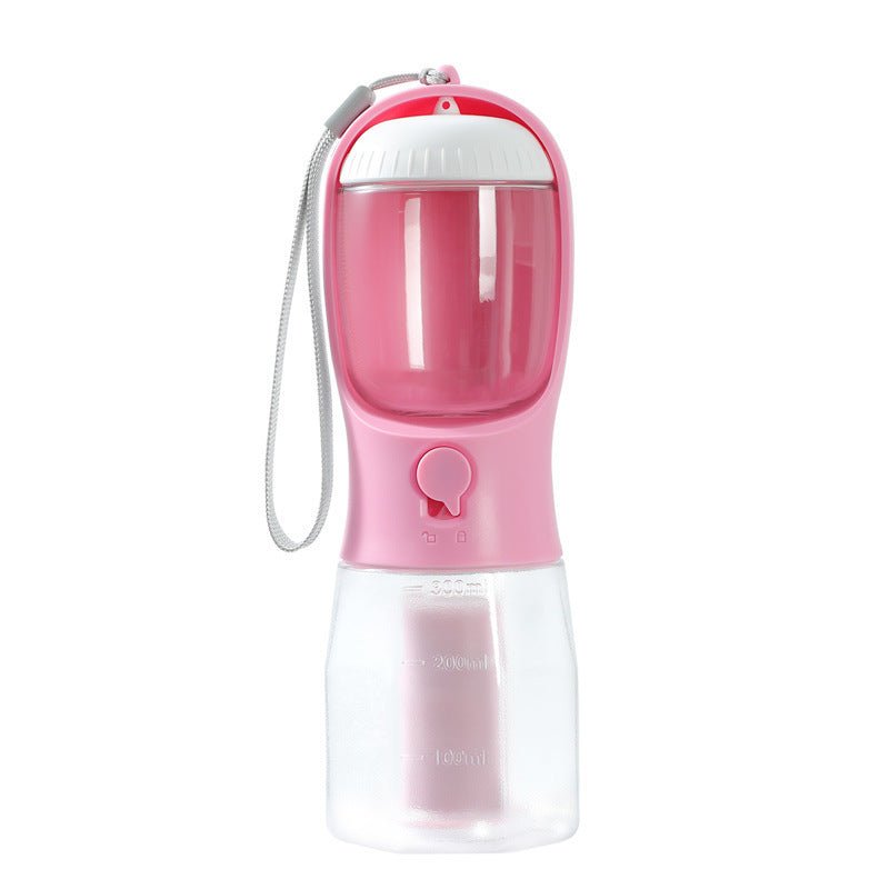 Dog Water Cup Drinking Food Garbage Bag Three - in - one Portable Small Multi - functional Pet Cups Pets Supplies - Zambeel