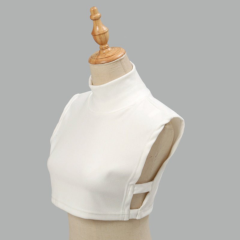 Dralon Detachable Collar White Women's Fashion Soft - Zambeel