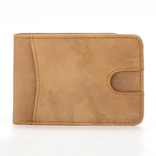 European and American RFID Men's Leather Wallet - Zambeel