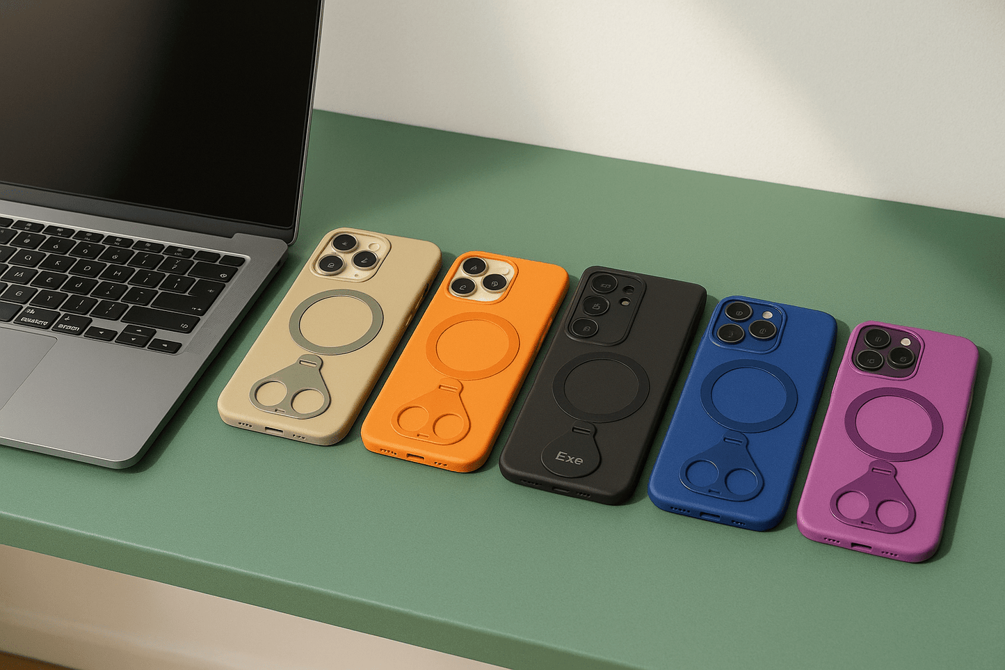 Exe Magnetic Ring Shockproof Case