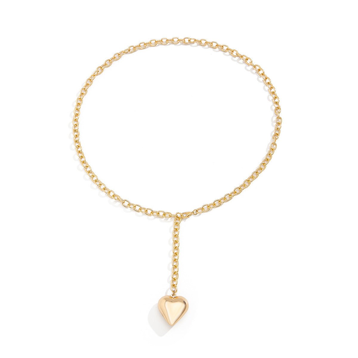 Love Acrylic Pendant Necklace