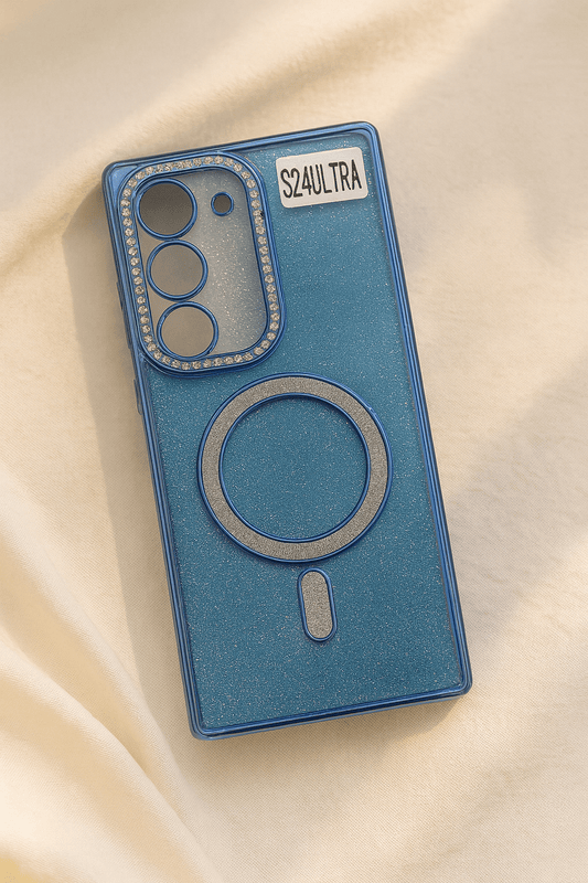 Glitter Magnetic Ring Mobile Case - Zambeel