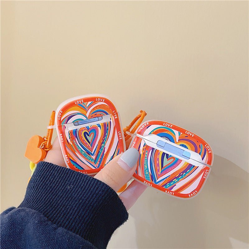 Graffiti Love Wireless Bluetooth Earphone Silicone Case
