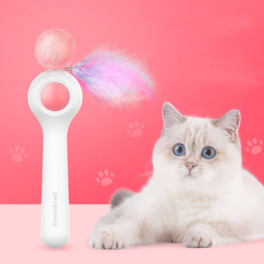 Gravity Funny Cat Stick Cat Toy - Zambeel