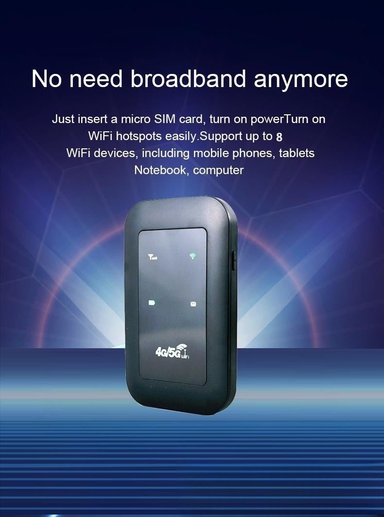 H808 Portable 4G Wireless Card Portable Mobile Wifi150M Network Card Route All-Netcom Router