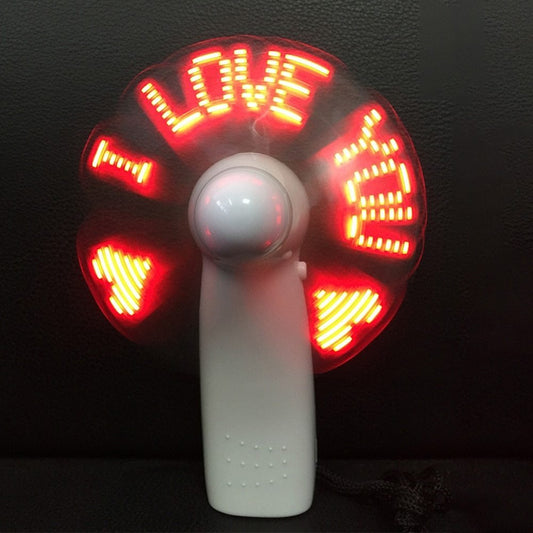 Handheld Flashing Fan - Zambeel